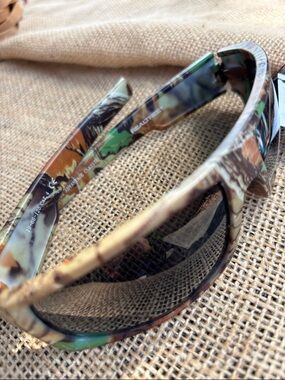 Men's Camouflage Frame Sunglasses - Green/Brown Camo